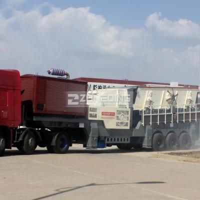 Mobile Road Stone Crusher and Screen Mobile Impact Crusher Production Line