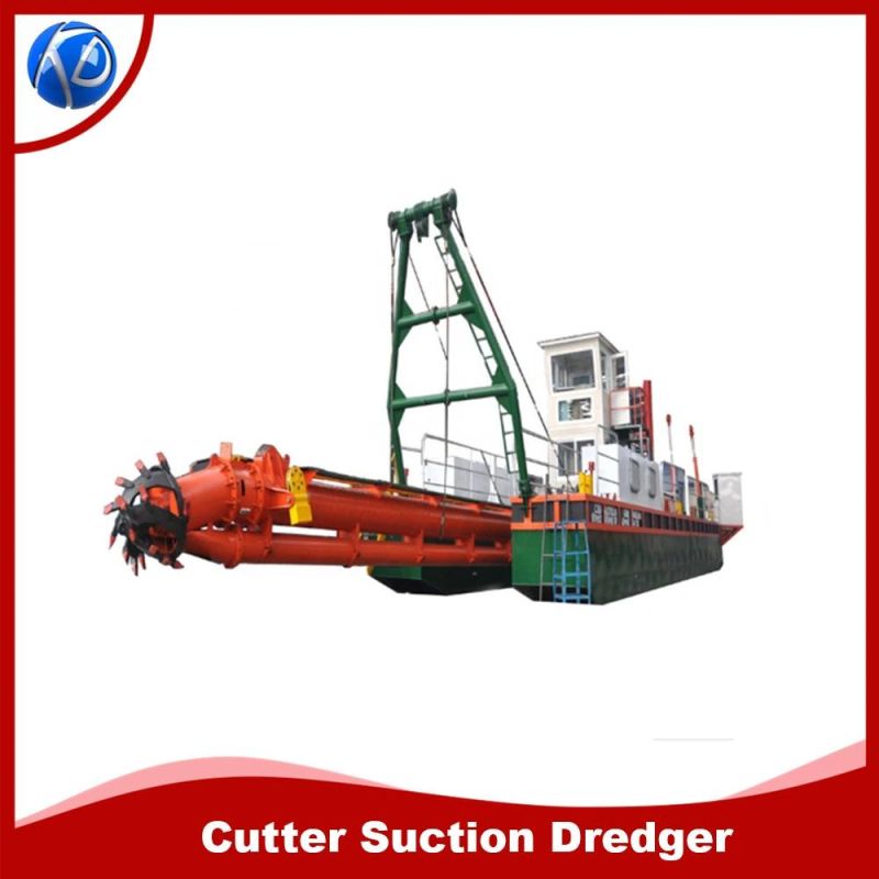 Heavy Duty Cutter Suction Dredger 14inch CSD350 with 12m Sand Dredge Depth and 1500m Delivery Distance