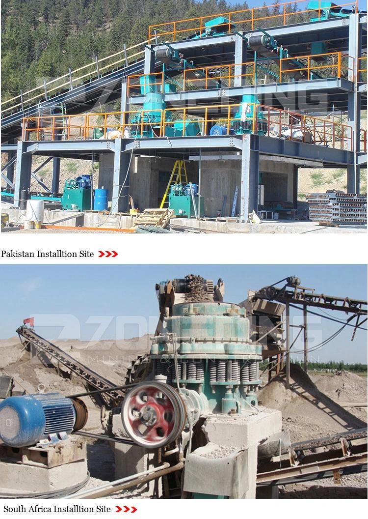 High Efficient Industrial Crusher Slag Spring Cone Crusher Price List Manufacturer