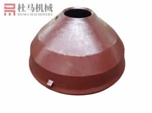 Manganese Steel Cone Crusher Wear Parts Concave Bowl Liner Mantle for HP500 Stone Crusher