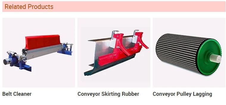 Belt Conveyor PU/Polyurethane/UHMWPE/Rubber Buffer Impact Bed for Belt Conveyor 179