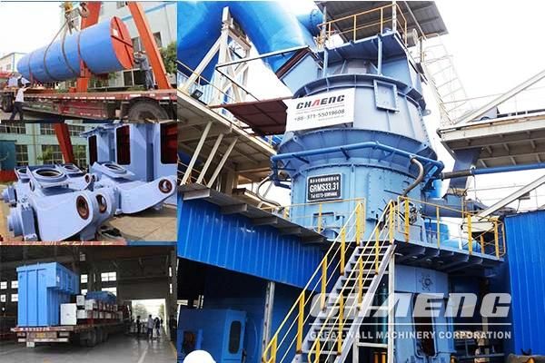High Output Slag Grinding Vertical Mill Slag Processing Plant