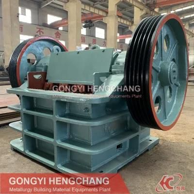 PE250X400 Copper / Lead / Iron Ore Jaw Crusher Machine