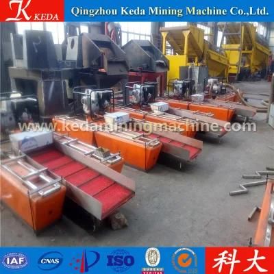 Mini Gold Mining Equipment in River Channel