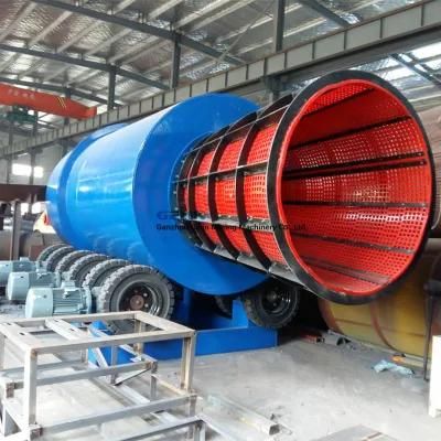 Full Set Copper Ore Processing Equipment with Drum Rotary Scrubber