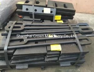 Casting Fixed and Swing Movable Jaw Crusher Tooth Plate