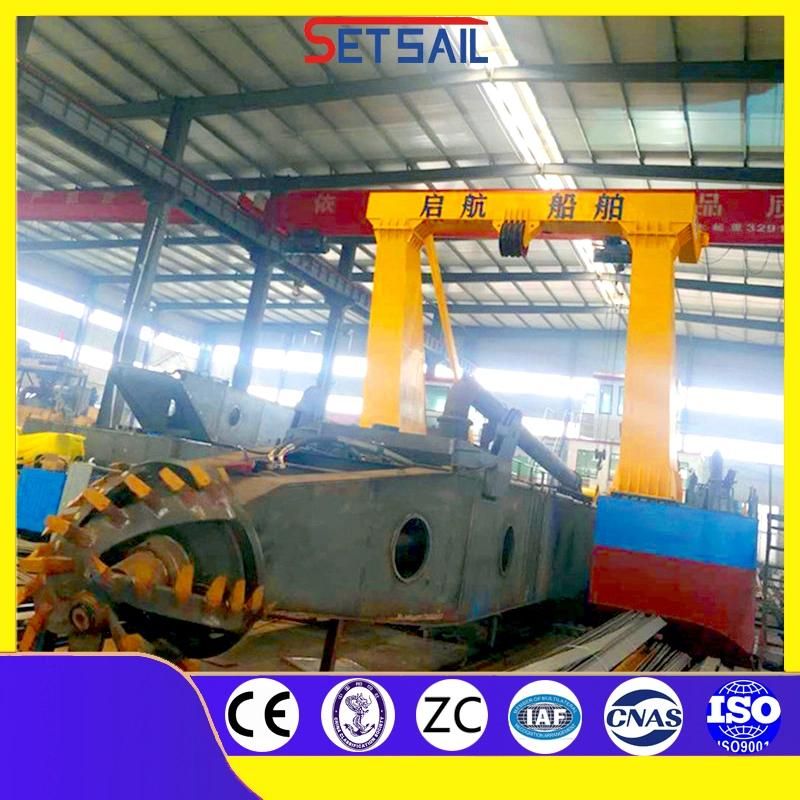 Low Continue Working Time 10 Inch Cutter Suction Dredger for Sand