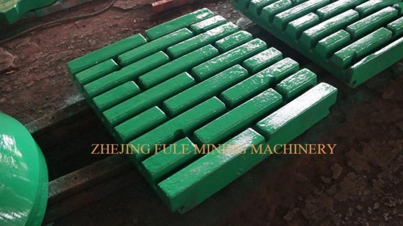 Mining Machine Cast Steel Wear Jaw Crusher Spare Parts