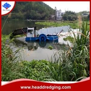 New Design Water Aquatic Weed Conveyor Harvester/Trash Skimmer