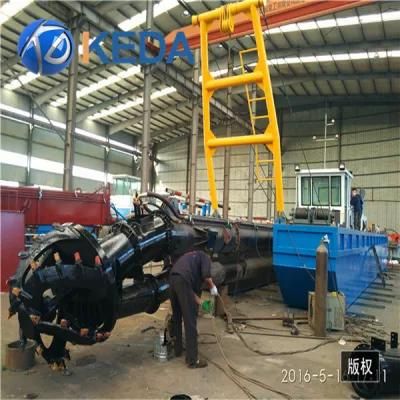 Small Sand Cutter Suction Dredger Used for River/Lake Cleaning