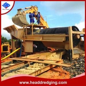 HD-T200 Gold Mining Trommel Screen Machine Supply