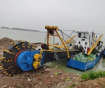 China Made Cutter Suction Sand and Gravel Dredger with Environment Protection Cutter Head