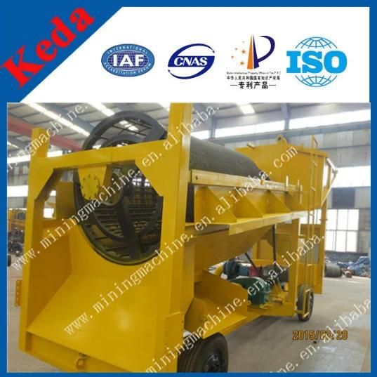 China Mining Small Gold Processing Trommel Screen