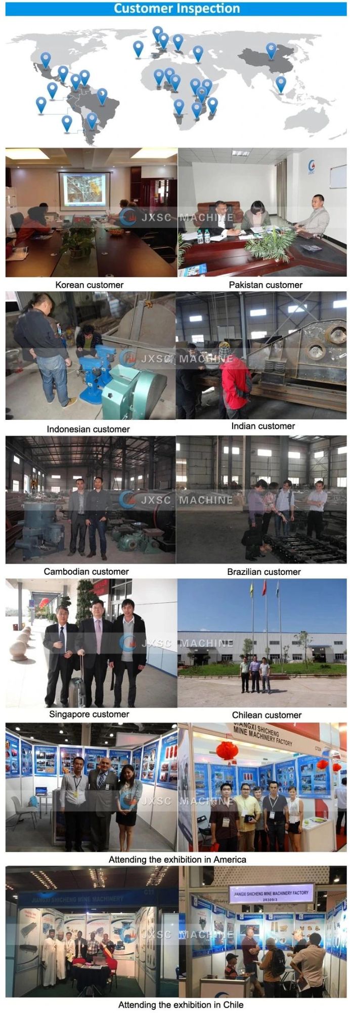 Mineral Separator Equipment Blue Bowl Centrifugal Gold Concentrator