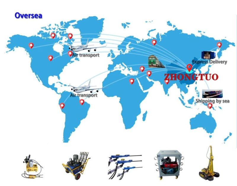 Hydraulic Rock Splitter for Breaking Stone and Cocrete