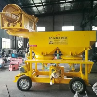 Mobile Type 20tph Small Scale Alluvial Diamond Washing Plant