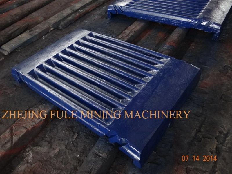 Movable Jaw Liner Plate for Jaw Crusher