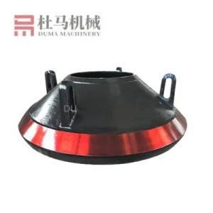 High Manganese Steel Wear Parts Bowl Liner Concave for Cone Crusher