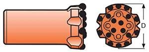 St68 Thread Drill Button Bit for Granite Marble and Sandstone Quarry