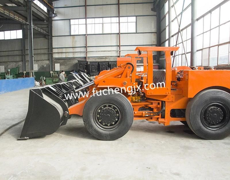 China New Diesel underground mining front discharge loader