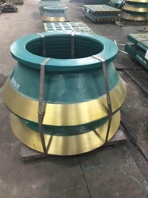 OEM Nordberg HP5 Cone Crusher Wear Parts Plate Mantle and Concave