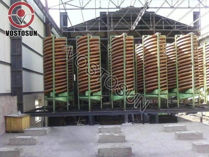 Placer Ore Gravity Separator of Spiral Chute & Screw Chute