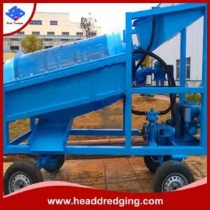 Movable Gold Washer Plant Portable Trommel Screen Equipment