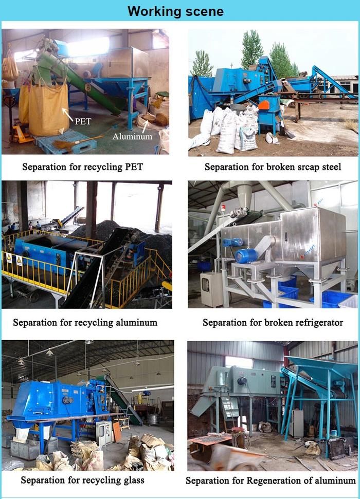 Eddy Current Separator for Garbage Separation Recycling Ecs 80p