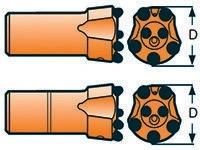 R32 Drifting and Tunneling Underground Rock Drilling Thread Button Bit with Carbide Insert