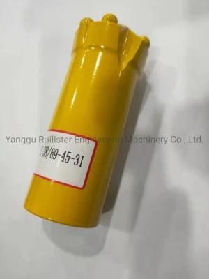 Ruilister T38 76mm 64mm 60mm Thread Button Bit for Stone