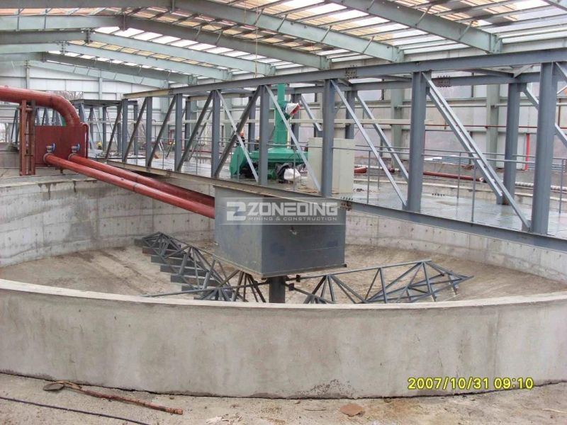 Non-Ferrous Metals Slurry Thickening Treatment Gnz Central Drive High Rate Thickener