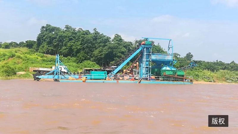 Low Price Bucket Chain Sand Dredger for Sale