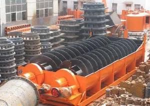 High Capacity Mineral Process 1000mm Spiral Classifier Screw Classifier