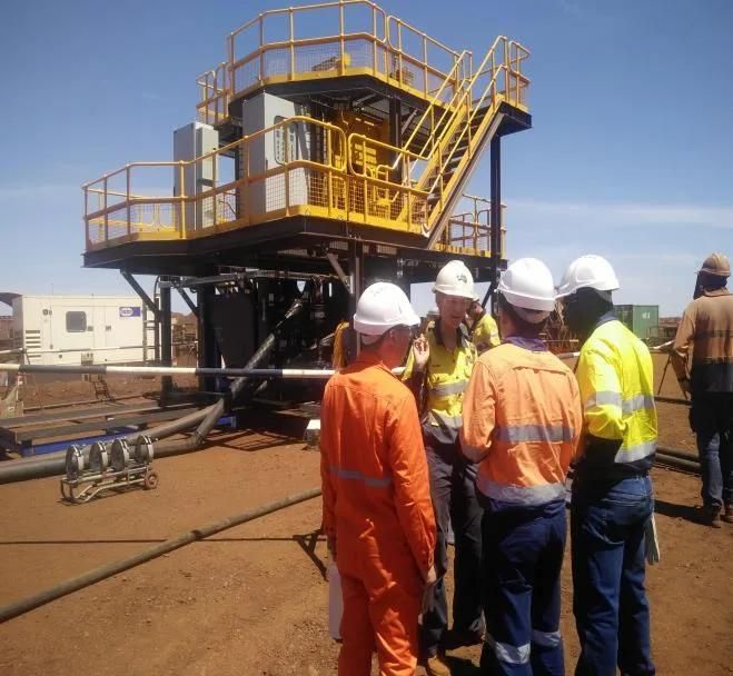 Mining Equipment High Gradient Wet Quartz Sand Oil-Water Composite Cooling Vertical Ring Electro Magnetic Separator Machine