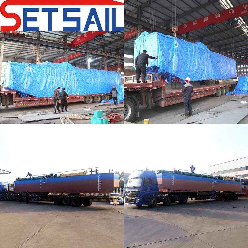 Durable Steel Plate Made 18 Inch Cutter Suction Dredger for Egypt