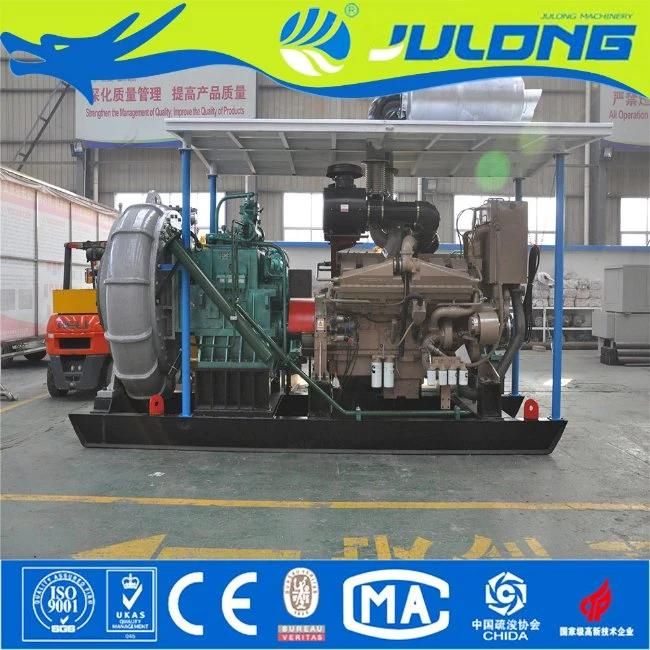 10 Inch Cutter Suction Sand/Mud/Sediment/Rock Dredger for River Mouth Sand Dredging Project