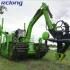 Portable Amphibious Multifunction Dredger with Crawler Excavater