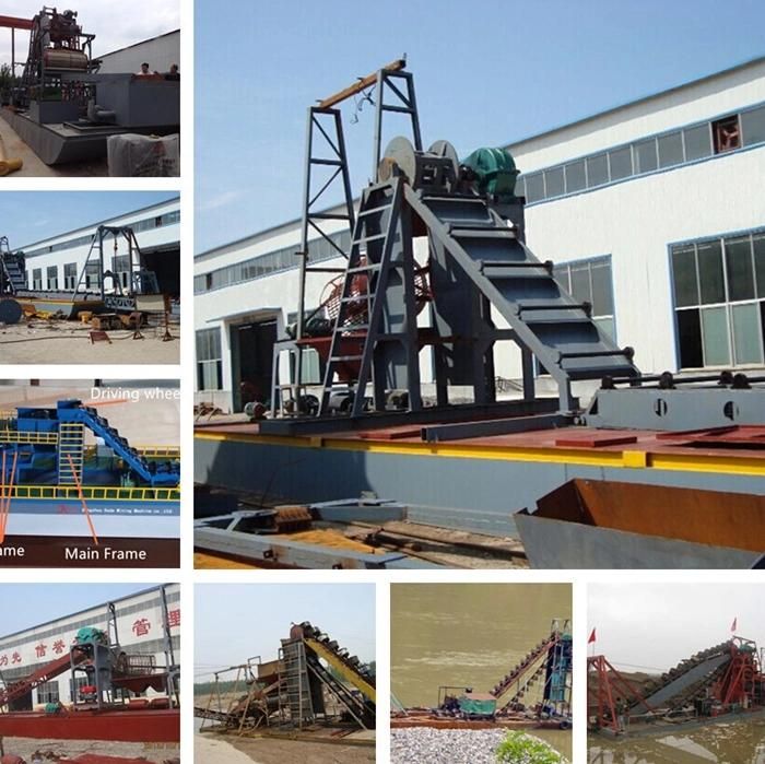 Keda Chain Bucker Dredger Gold Mining Equipment