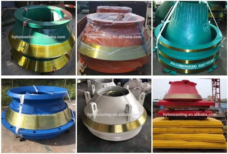 Replacement Parts Suit Sdk H6800 Cone Crusher Wear Parts Concave Bowl Liner