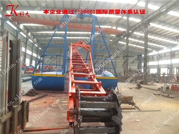 Sand Mining Dredger Chain Bucket Dredger Gold and Diamond Dredge