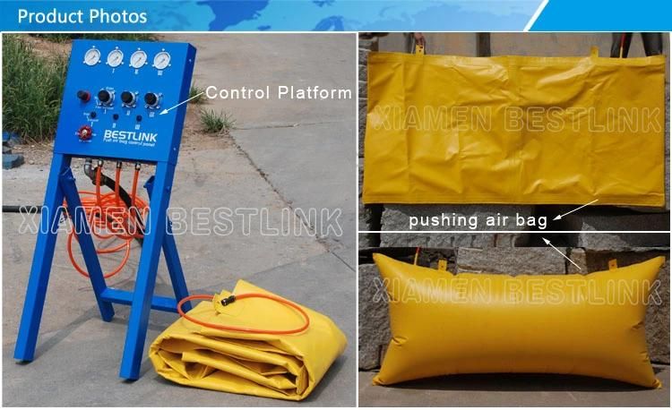 Reparable&Reusable Block Wall Stone Air Pushing Down Bag