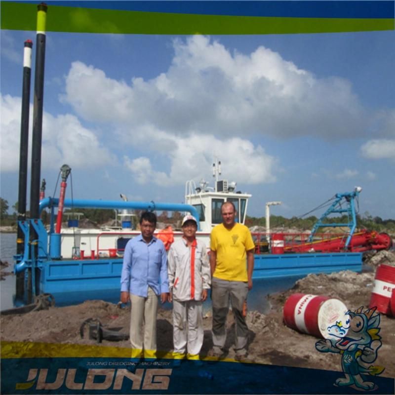 River Hydraulic Control Cutter Head Redger for Lagoon Dredging