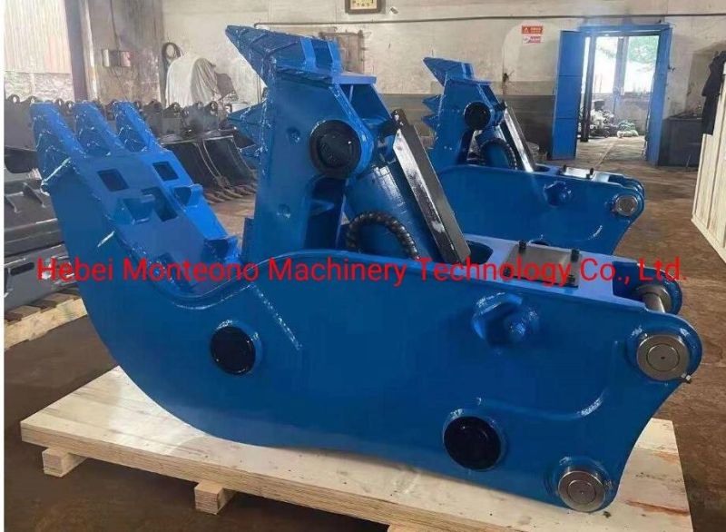 Double Cylinder Rotating Excavator Crusher Hydraulic Concrete Pulverizer for Demolition