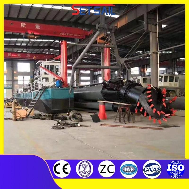 Small Size 10 Inch Cutter Suction Pump Dredger for River Sand