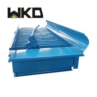 Gold Mining Equipment Alluvial Gold Sluice Box Vibrating Sluice