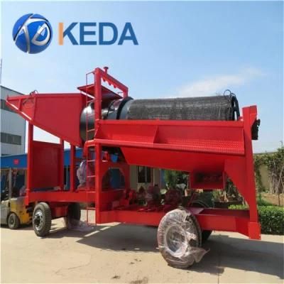 Best Selling Popular Gold Panning Equipment Trommel Screen From Keda