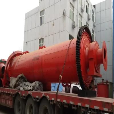 Silica Sand Grinding Raw Material Ball Mill Used for Glass Industry