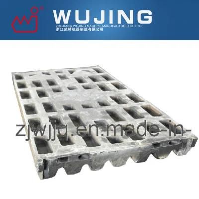Wear Resistant Parts Jaw Crusher Parts Jaw Plate