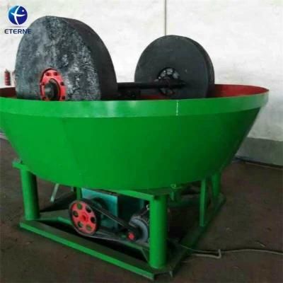 Et Factory Supply Gold Ore Grinding Wet Pan Mill