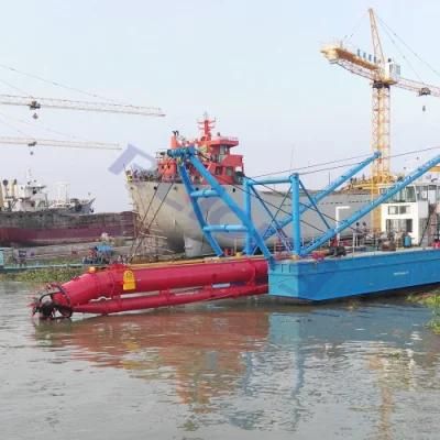 China Full Hydraulic River Sand Pumping Cutter Suction Dredge Dredger for Sale Good Price